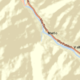 Valstagna Street Map