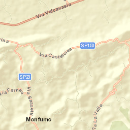 Monfumo Street Map