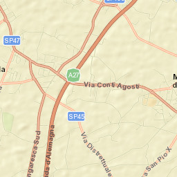 Mareno di Piave Street Map