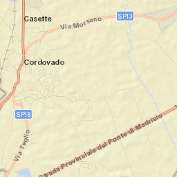 Cordovado Street Map