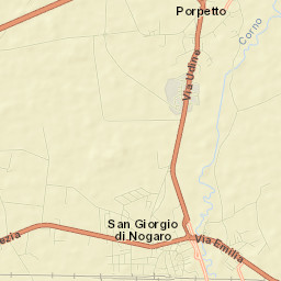 Porpetto Street Map