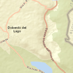 Doberdò del Lago Street Map