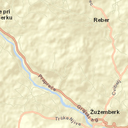 Žužemberk Street Map