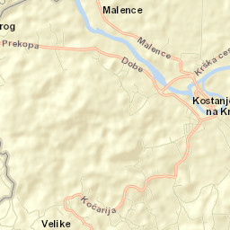 Kostanjevica na Krki Street Map