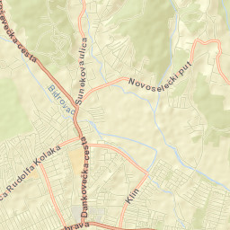 Dubrava Street Map