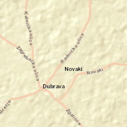 Općina Dubrava Street Map
