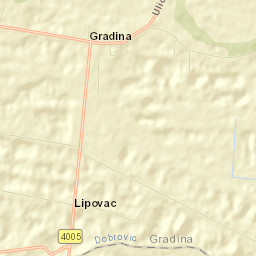 Gradina Street Map