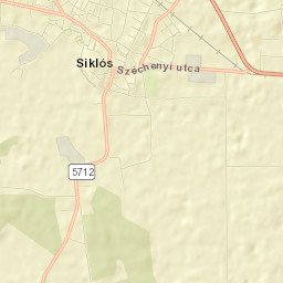 Siklós Street Map