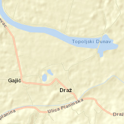 Draž Street Map