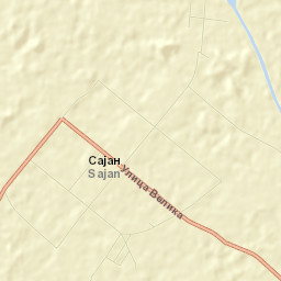 Sajan Street Map