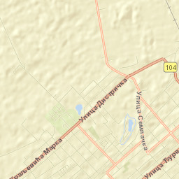 Kikinda Street Map