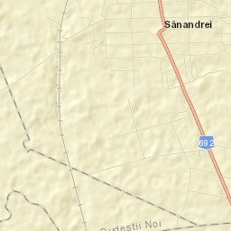 Sânandrei Street Map