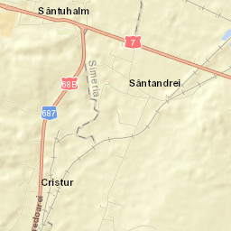 Cristur Street Map