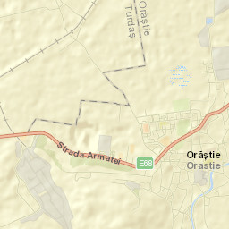Orăştie Street Map