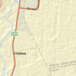Municipiul Sfântu Gheorghe Street Map