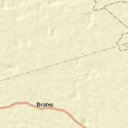 Brateş Street Map