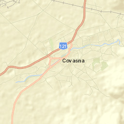 Covasna Street Map