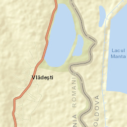 Vlădeşti Street Map