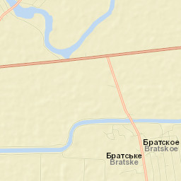 Bratskoye Street Map