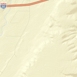 Sweet Grass County Street Map