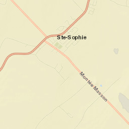 Sainte-Sophie Street Map