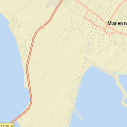 Marennes Street Map