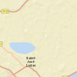 Saint-Just-Luzac Street Map