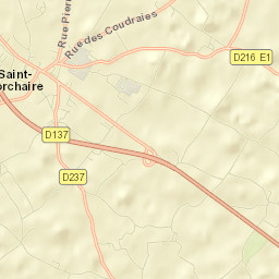 Saint-Porchaire Street Map