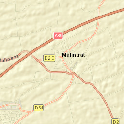 Aulnat Street Map