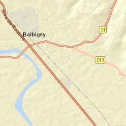 Balbigny Street Map