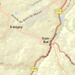 Savigny Street Map