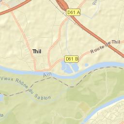Thil Street Map