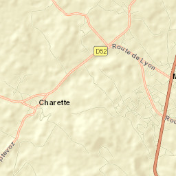 Montalieu Street Map