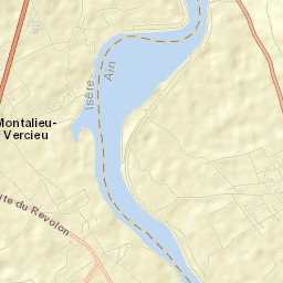 Serrières-de-Briord Street Map