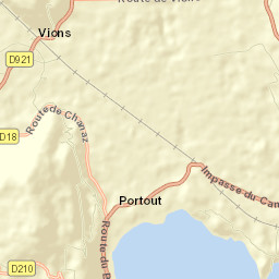Châtillon Street Map