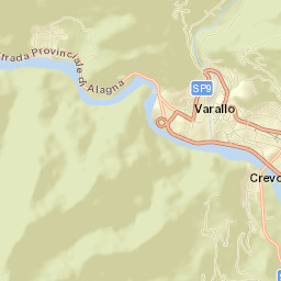 Varallo Street Map