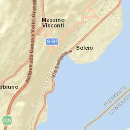 Nebbiuno Street Map