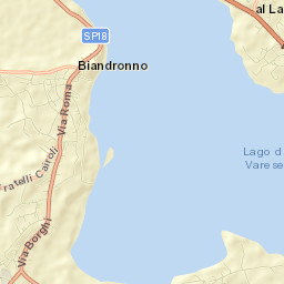 Biandronno Street Map