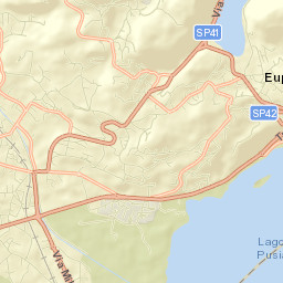 Proserpio Street Map