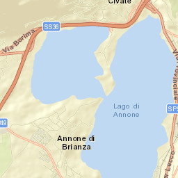Annone di Brianza Street Map