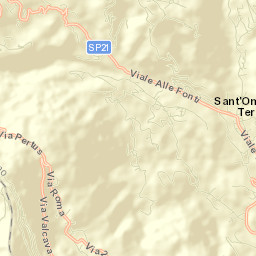 Costa Valle Imagna Street Map