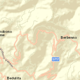 Berbenno Street Map