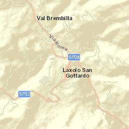 Brembilla Street Map