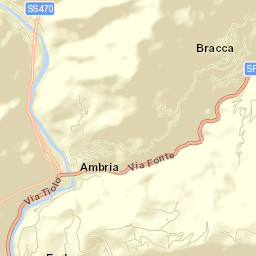 Bracca Street Map