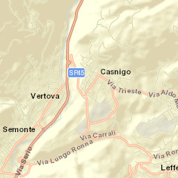 Colzate Street Map