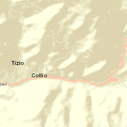 Collio Street Map