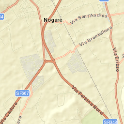 Crocetta-Nogarè Street Map