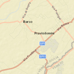 Pravisdomini Street Map