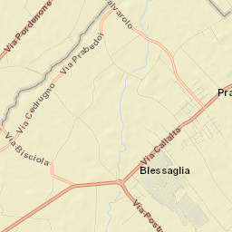 Pramaggiore Street Map