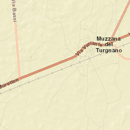 Muzzana del Turgnano Street Map
